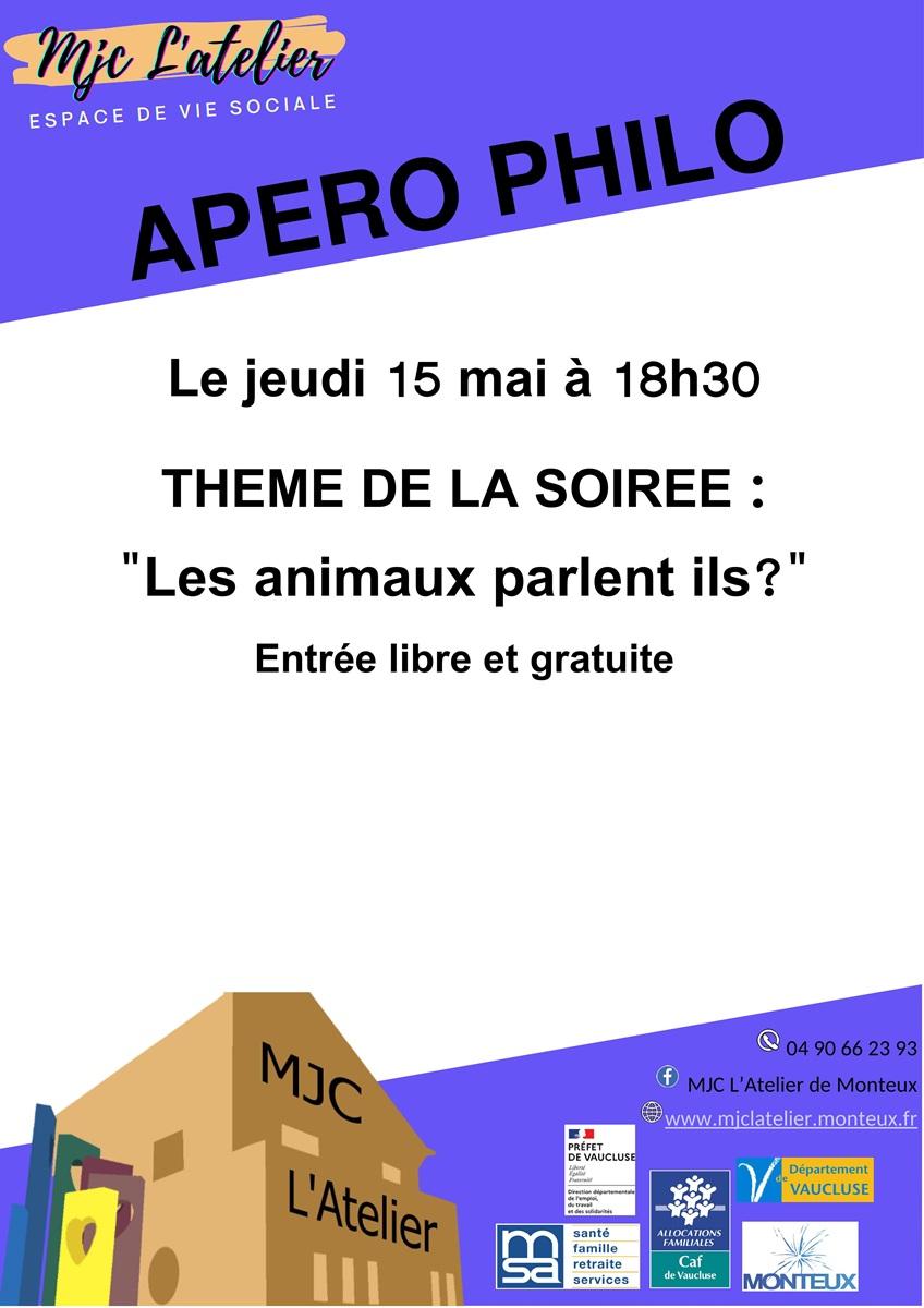 Apero philo 15 05 25