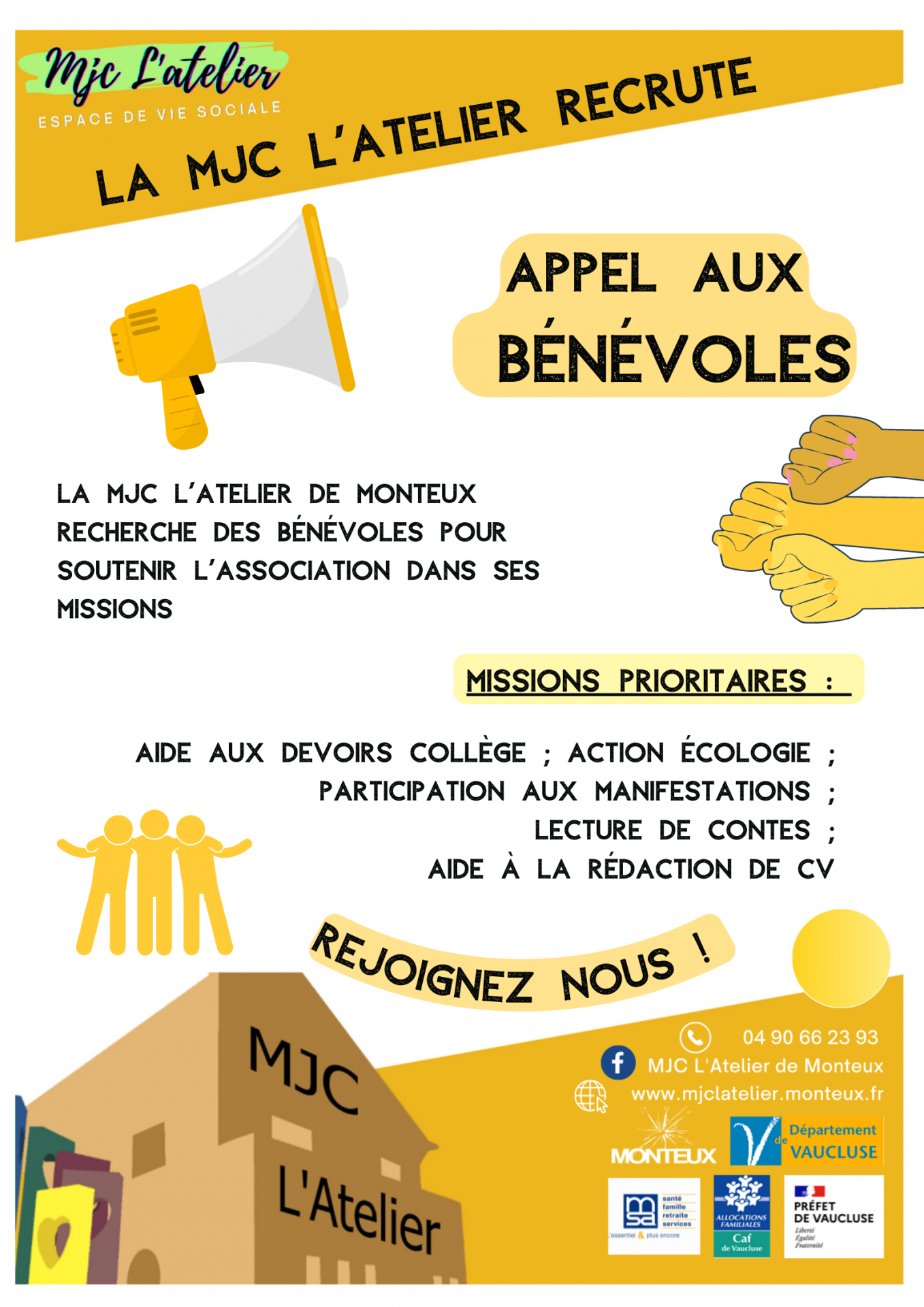 Appel aux benevoles 1