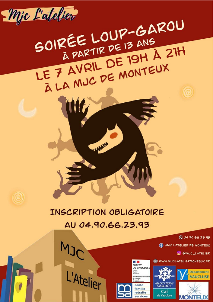 Le 7 avril de 19h a 21h 1
