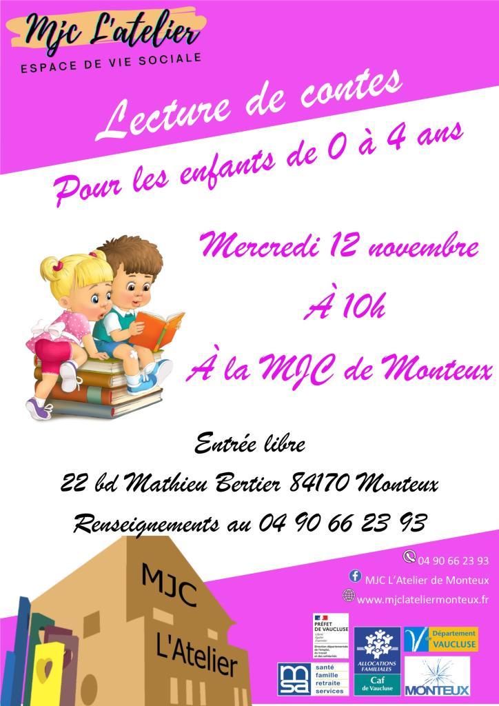 Lecture de conte novembre