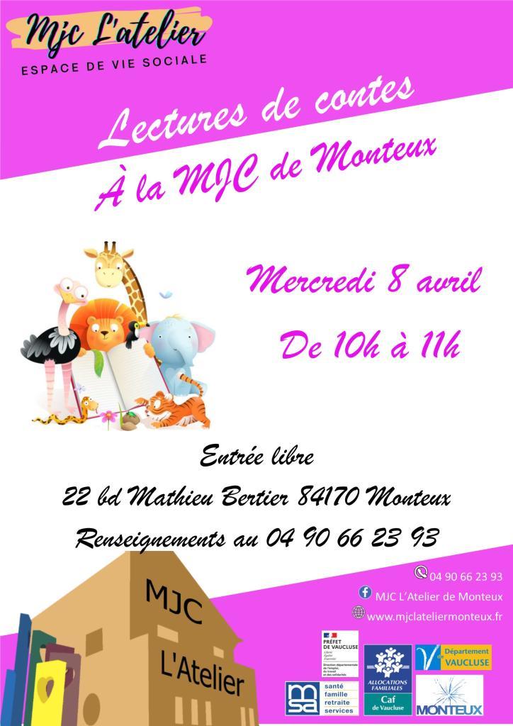 Lecture de contes avril