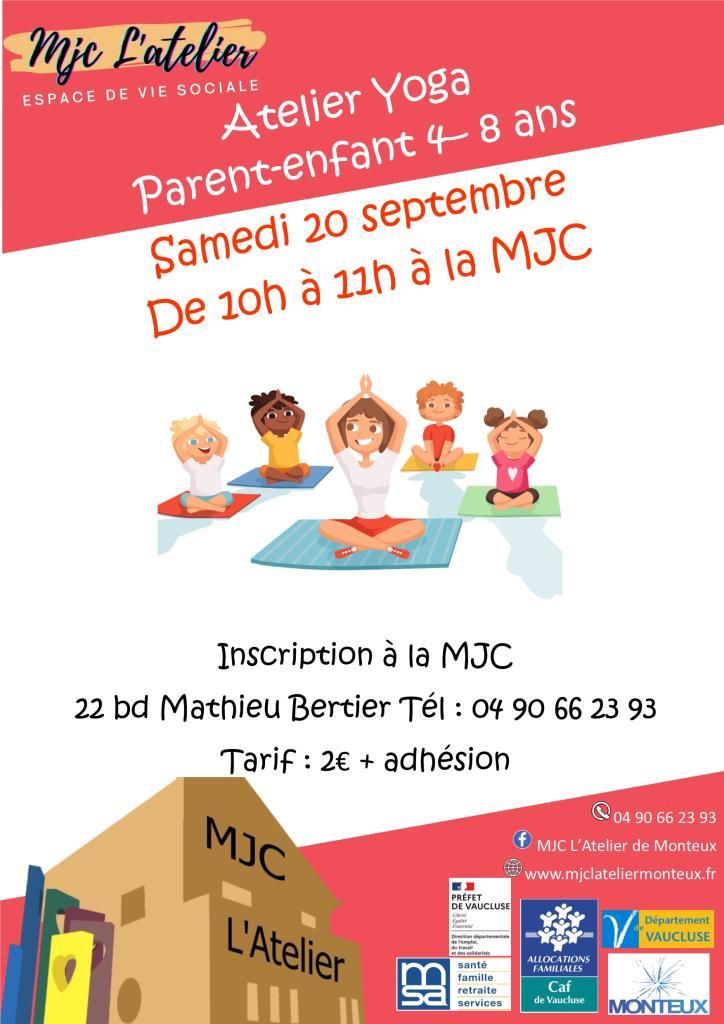 Yoga parents enfants sptembre